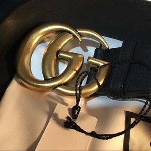 *SOLD* Authentic Mormont Double G Gucci Belt